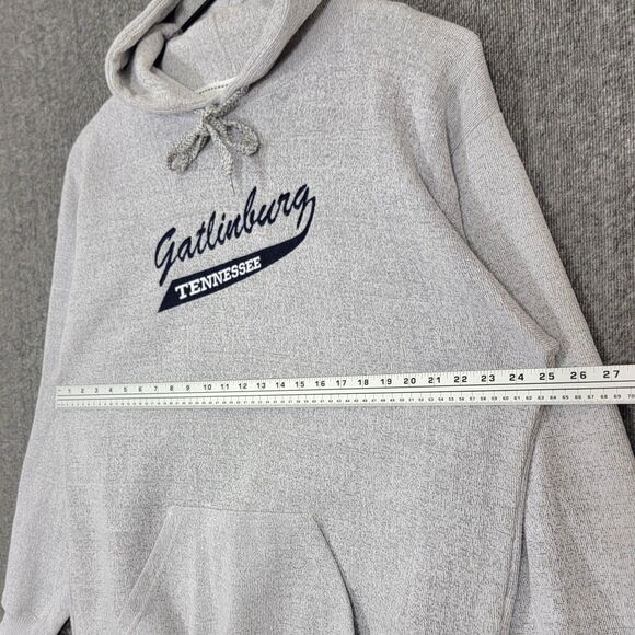 Pacific & Co Gatlinburg Tennessee Hoodie Womens XL Gray TN Sweatshirt - Picture 6 of 12